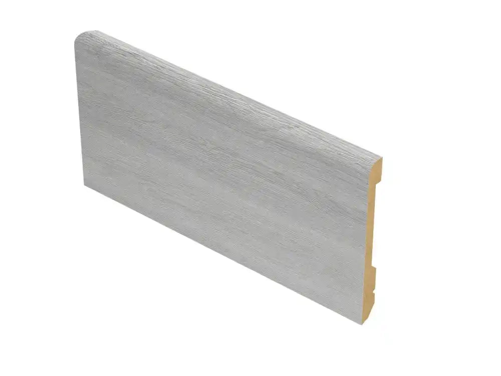 Floor Baseboard 8' x 4.25" - Light Grey Oak / 8 Pack - 8Ft x 4.25" Floor Baseboard 8' x 4.25" Floor