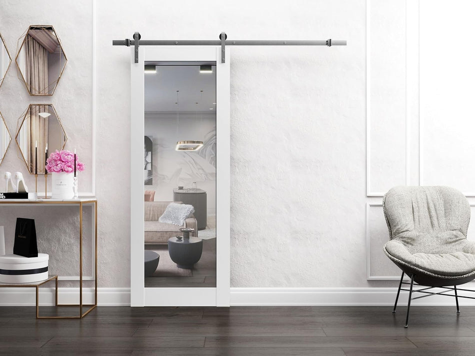 Lucia 1299 - White / 18" x 80" Lucia 1299 Door