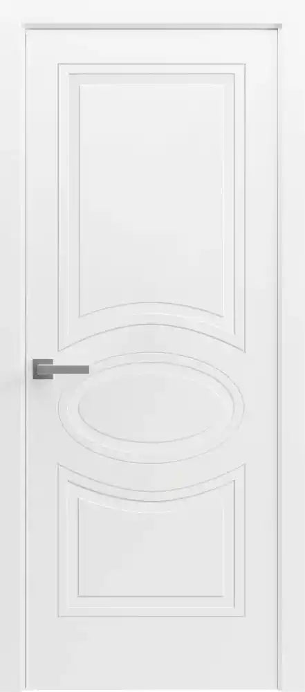 Mela 7001 - Painted White / 18" x 80" Mela 7001 Door