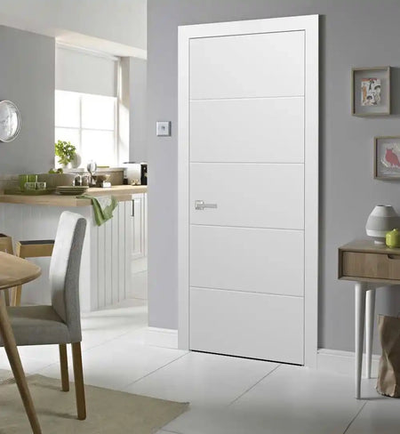 Planum 0770 - Painted White / 18" x 80" Planum 0770 Door