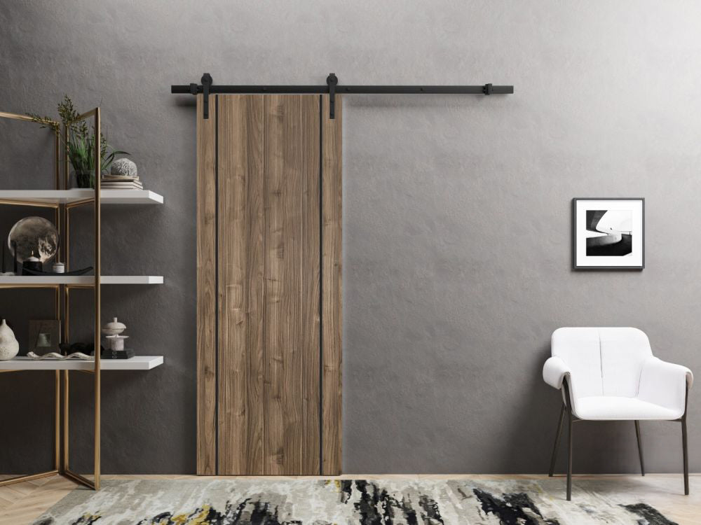 Planum 0017 - Walnut / 18" x 80" Planum 0017 Door