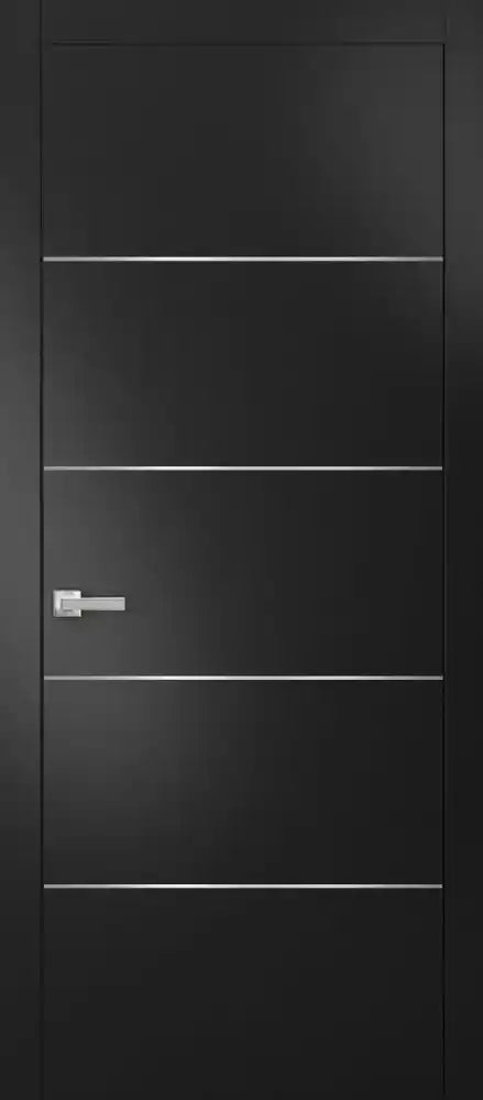 Planum 0020 - Matte Black / 18" x 80" Planum 0020 Door
