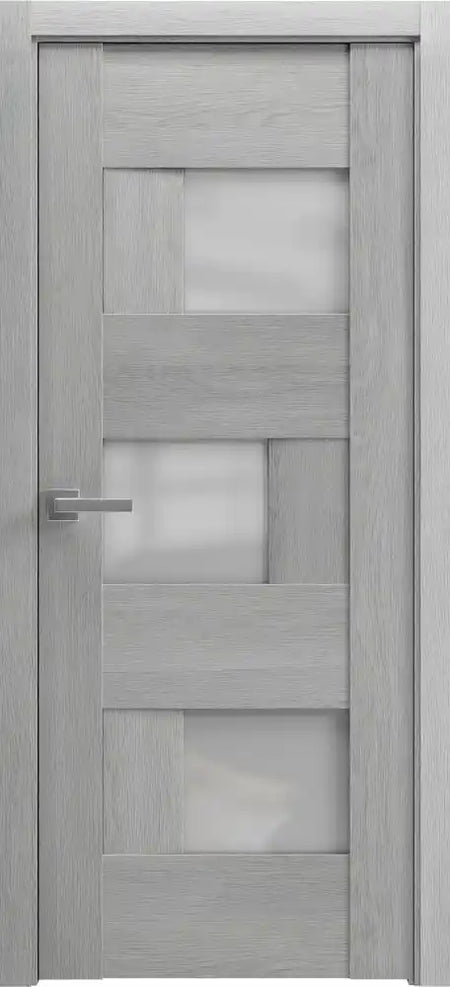Sete 6933 - Light Grey Oak / 18" x 80" Sete 6933 Door
