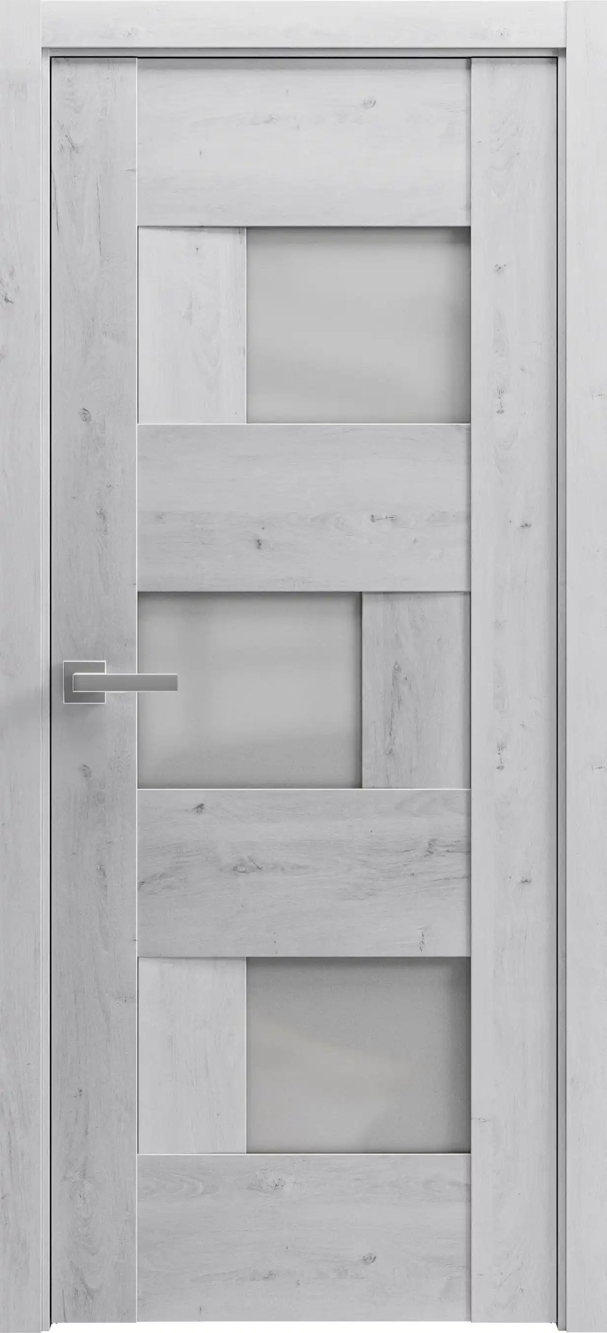 Sete 6933 - Nordic White / 18" x 80" Sete 6933 Door