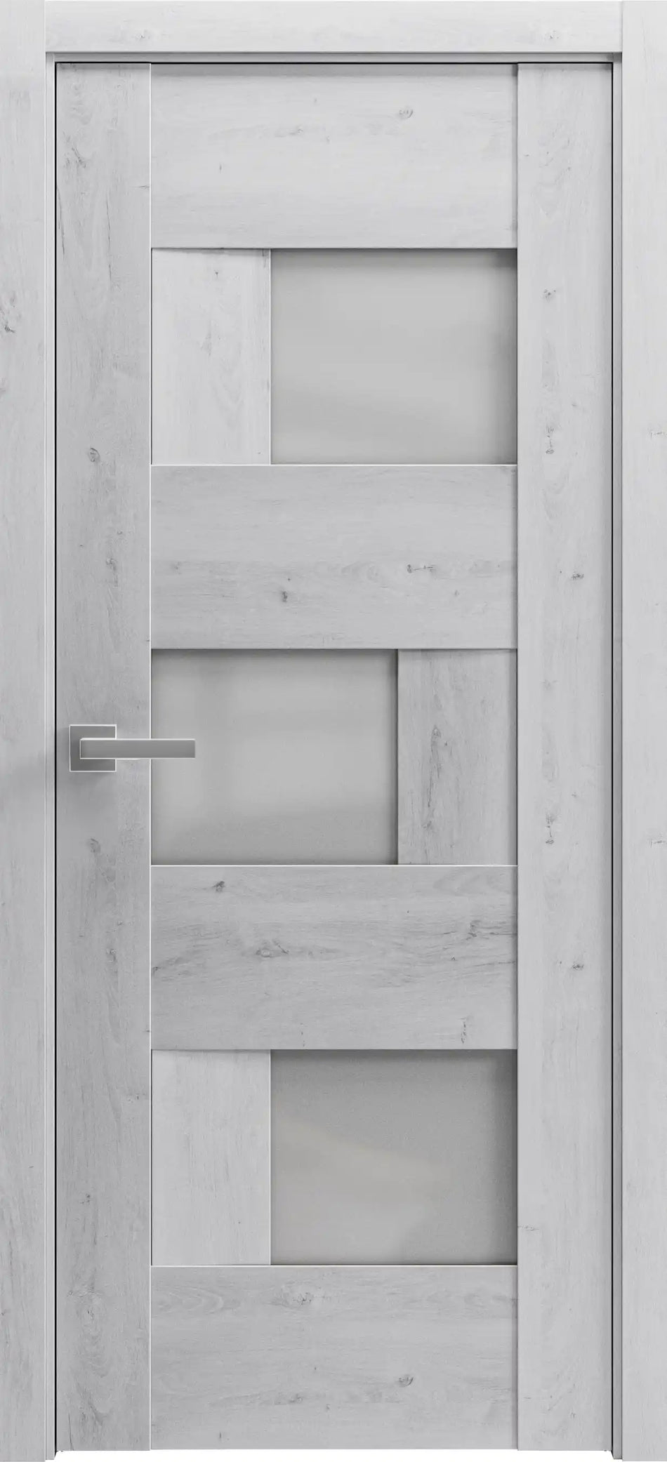 Sete 6933 - Nordic White / 18" x 80" Sete 6933 Door