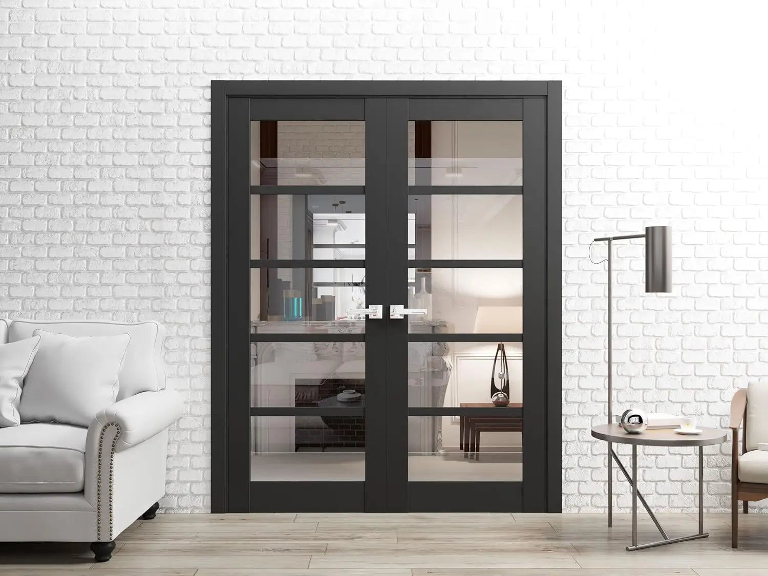 Quadro 4522 - White / 18" x 80" Quadro 4522 Door