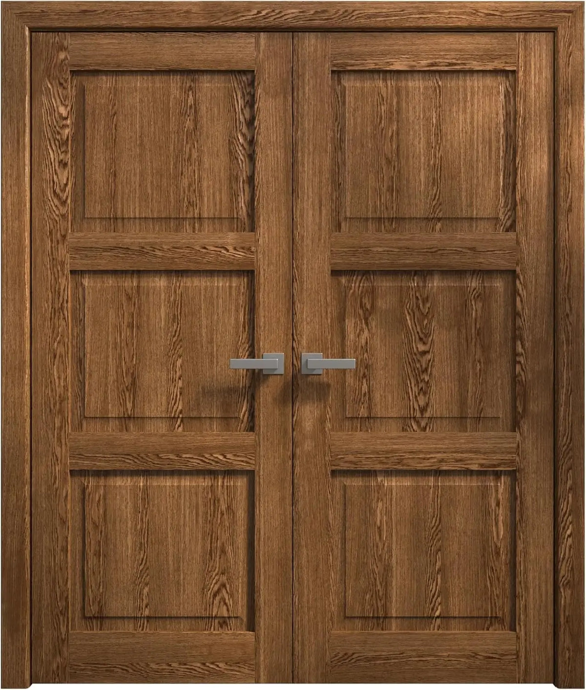 Ego 5012 - EGO Cognac Oak / (2) 24" x 80" Ego 5012 Door