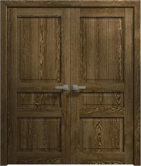 Ego 5012 - EGO Marble Oak / (2) 24" x 80" Ego 5012 Door