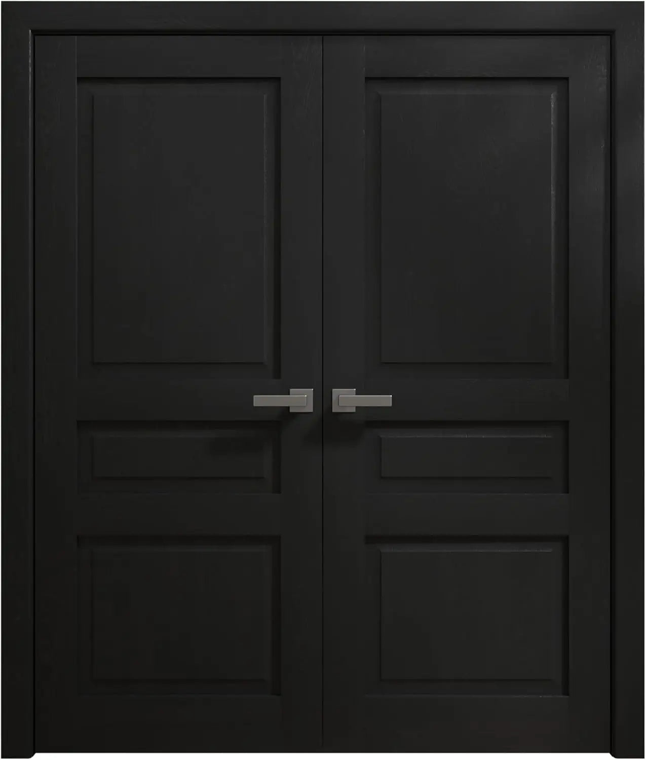 Ego 5012 - EGO Painted Black Oak / (2) 24" x 80" Ego 5012 Door