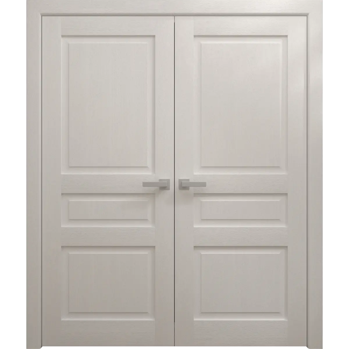 Ego 5012 - Ego Painted White Oak / (2) 24" x 80" Ego 5012 Door