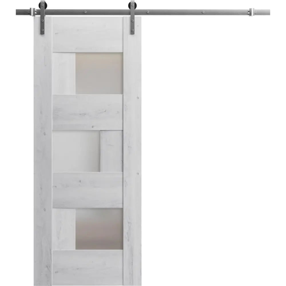 Sete 6933 - Nordic White / 18" x 80" Sete 6933 Door