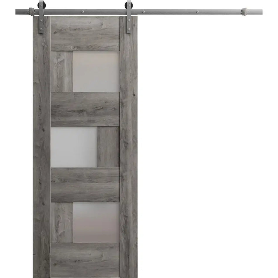 Sete 6933 - Nebraska Grey / 18" x 80" Sete 6933 Door
