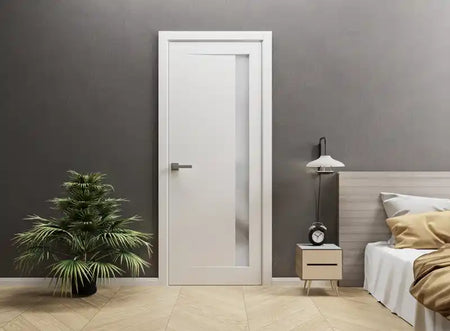 Planum 0660 - Painted White / 18" x 80" Planum 0660 Door