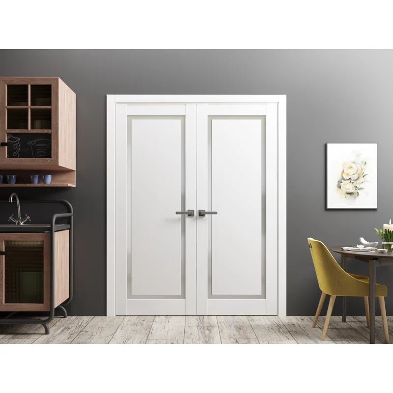 Planum 0888 - White / (2) 18" x 80" Planum 0888 Door