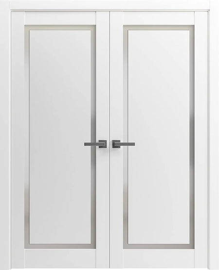 Planum 0888 - White / (2) 18" x 80" Planum 0888 Door