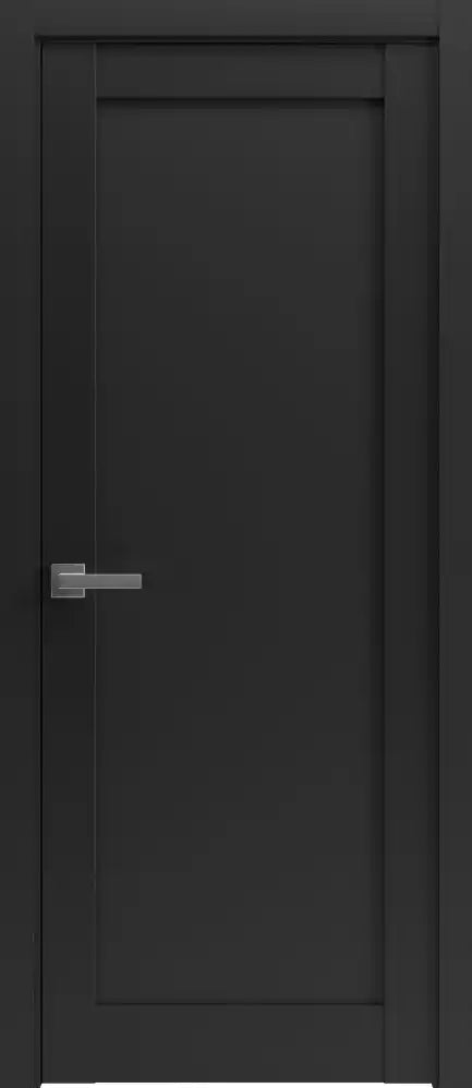 Quadro 4111 - Matte Black / 18" x 80" Quadro 4111 Door