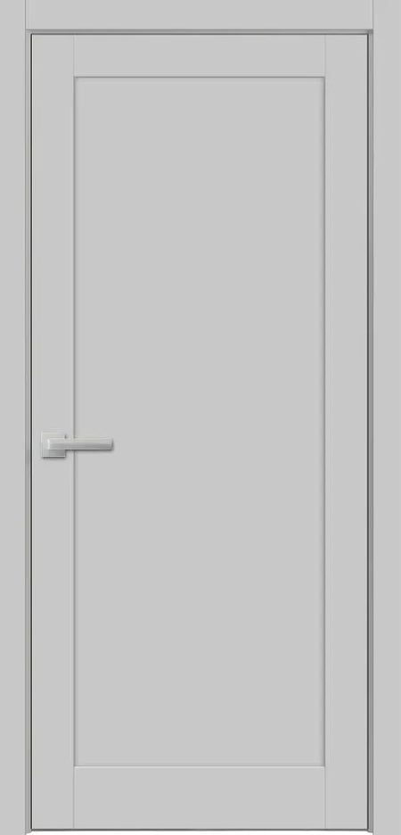 Quadro 4111 - Matte Grey / 18" x 80" Quadro 4111 Door