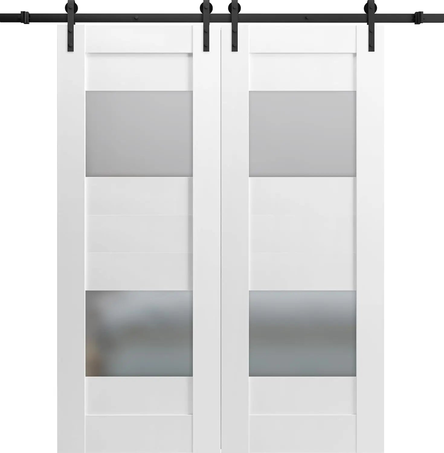 Sete 6222 - White / (2) 18" x 80" Sete 6222 Door