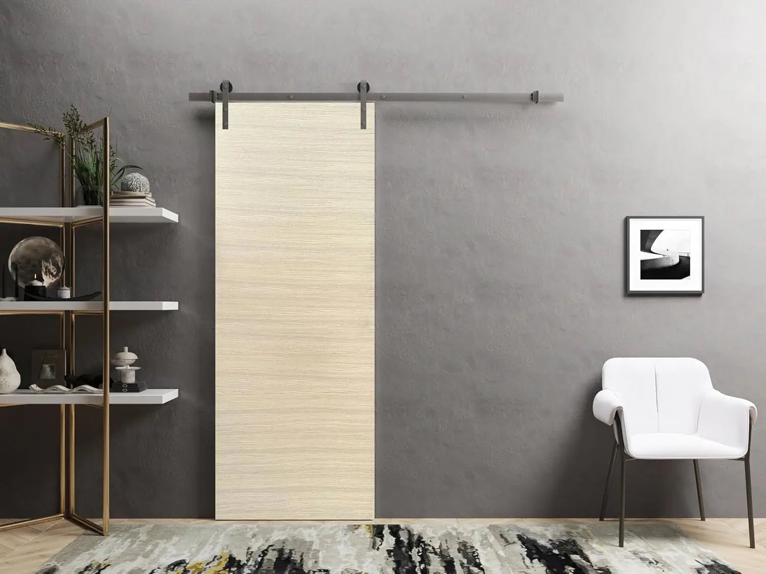 Planum 0010 - Matte Black / 32" x 80" Planum 0010 Door