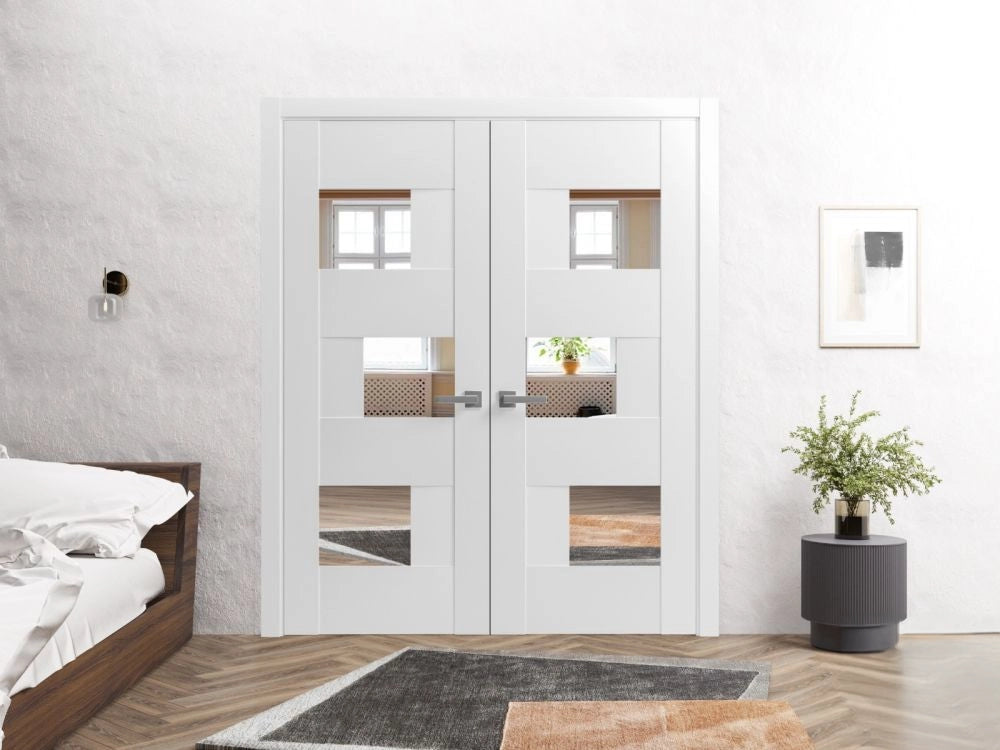Sete 6999 - White / (2) 24" x 80" Sete 6999 Door