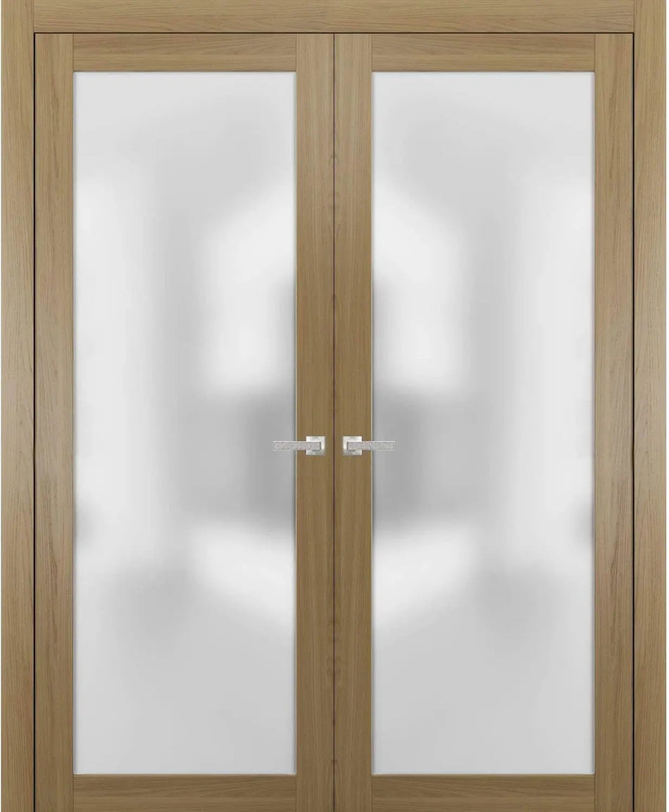 Planum 2102 - Honey Oak / (2) 28" x 80" Planum 2102 Door