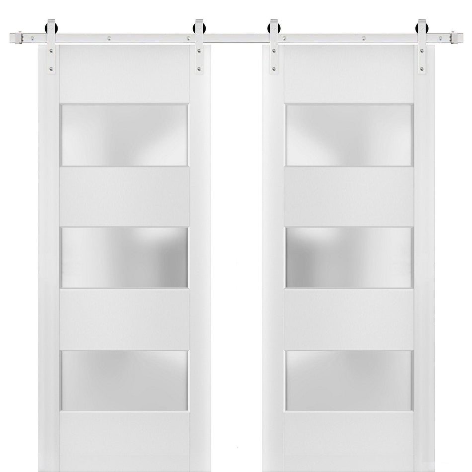 Lucia 4070 - Interior Double Barn Door